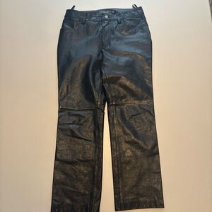 Vintage gap leather boot cut women’s pants